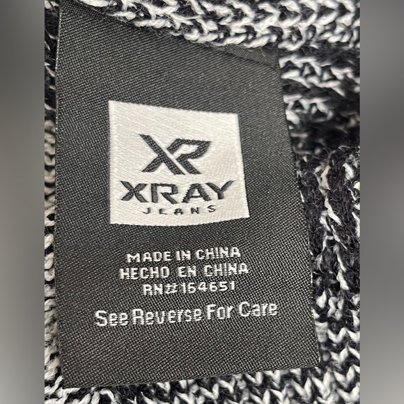 NWT Men’s X-RAY Long Sleeve Quarter Zip Knit Sweater in Navy Marble, Size Small - Picture 13 of 13